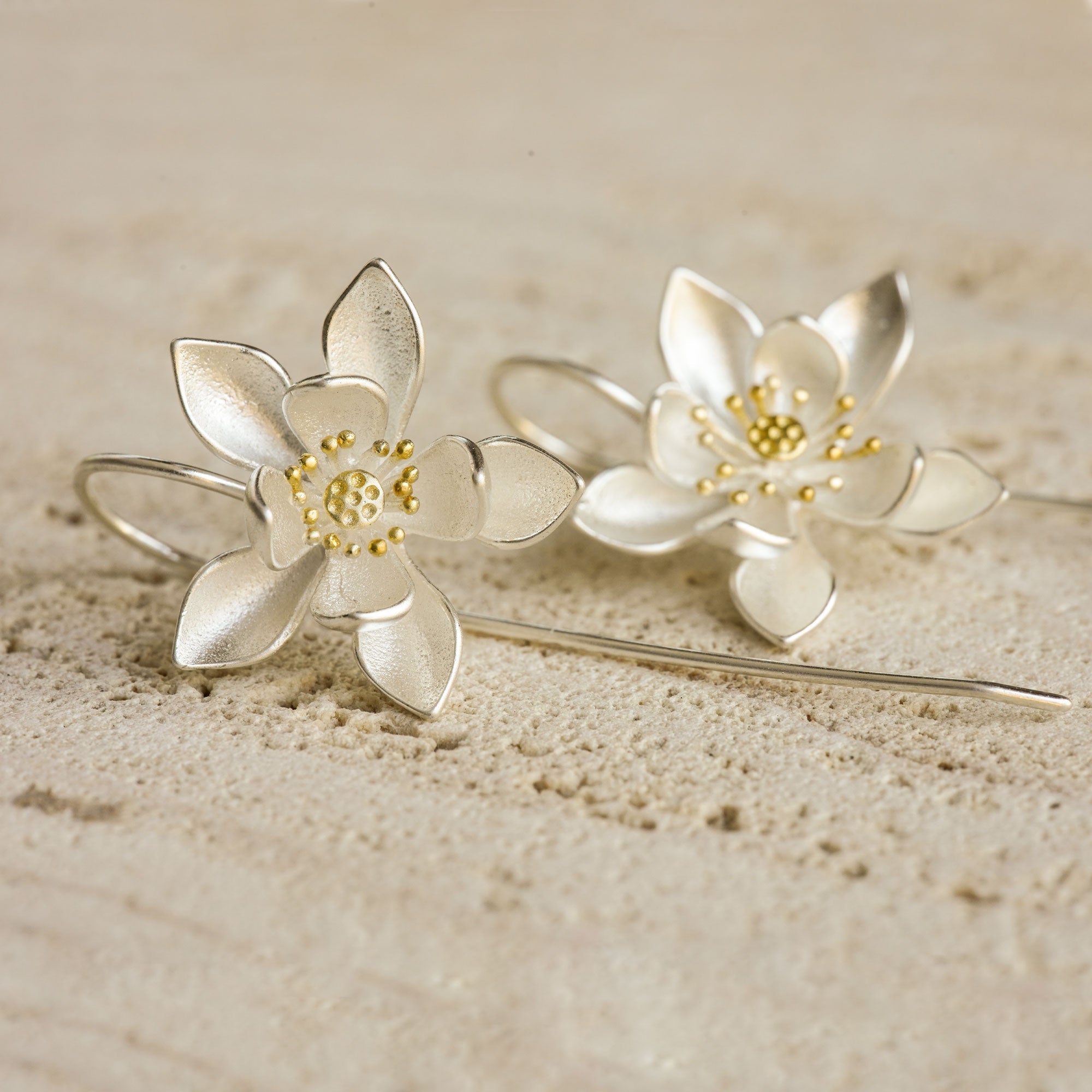 LOTUS EARRINGS