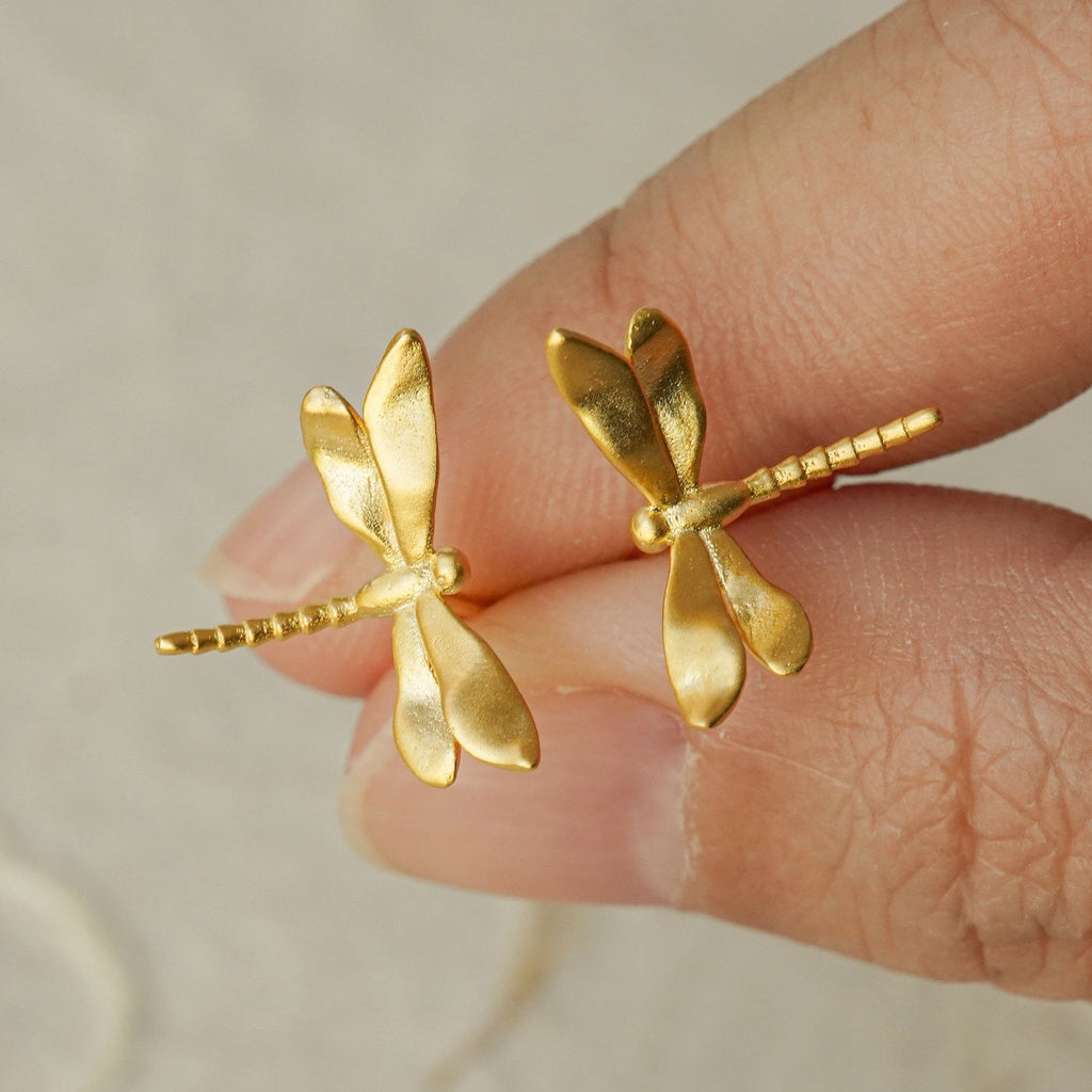 DRAGONFLY STUD EARRINGS