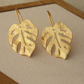 MONSTERA LEAF EARRINGS