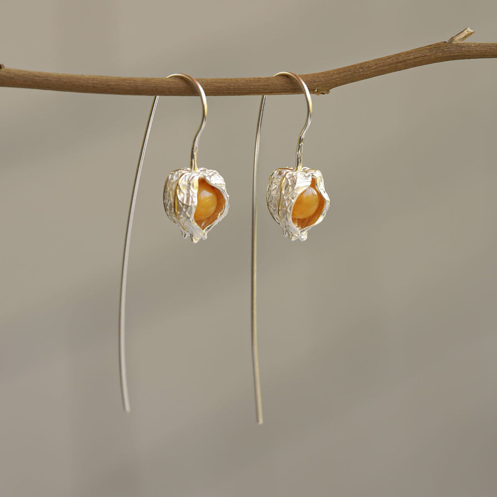 GOLDEN BERRY EARRINGS