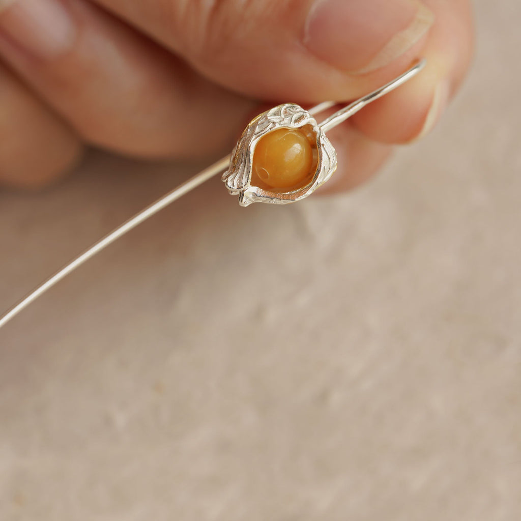 GOLDEN BERRY EARRINGS