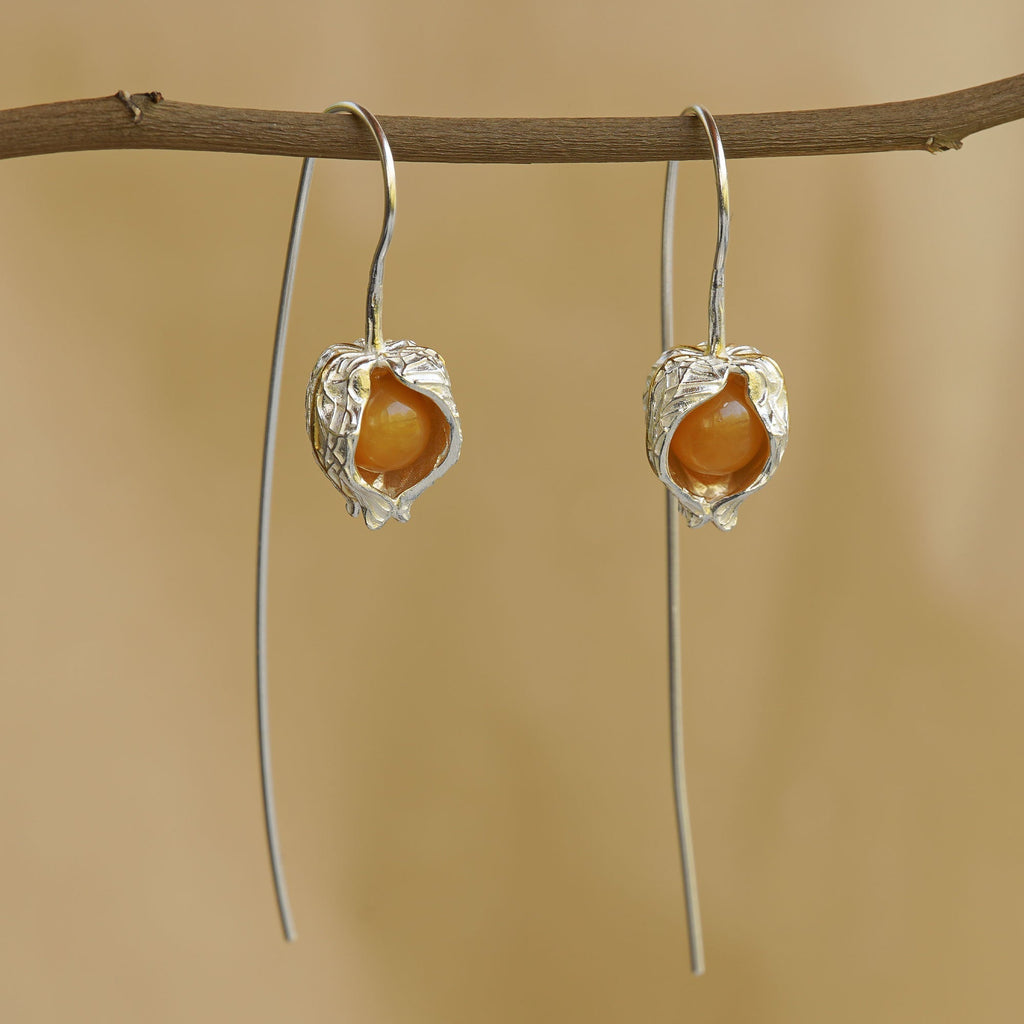 GOLDEN BERRY EARRINGS