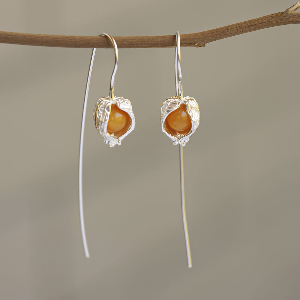 GOLDEN BERRY EARRINGS