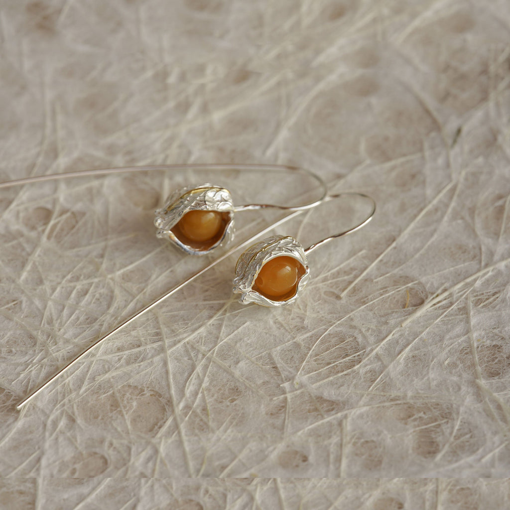 GOLDEN BERRY EARRINGS