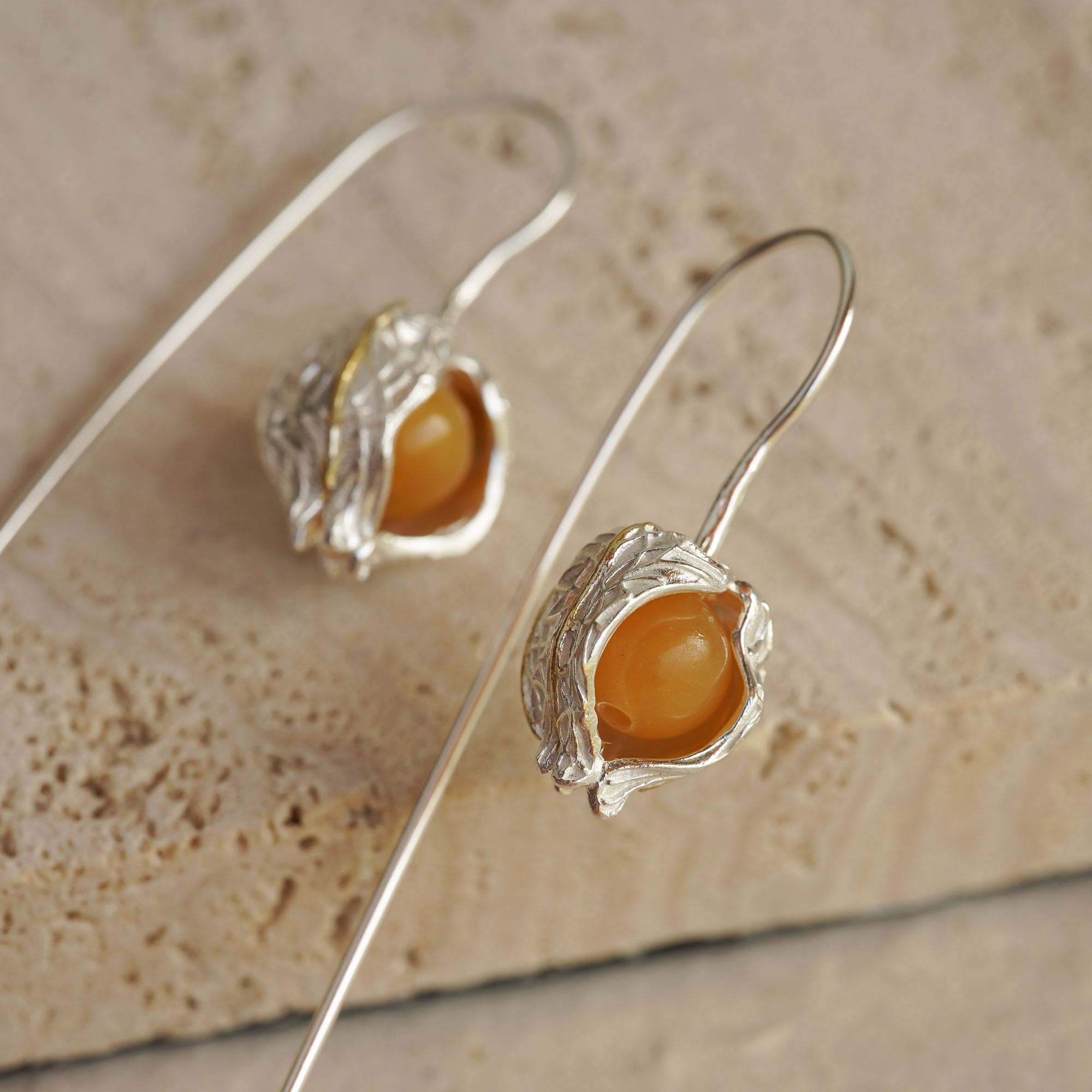 GOLDEN BERRY EARRINGS