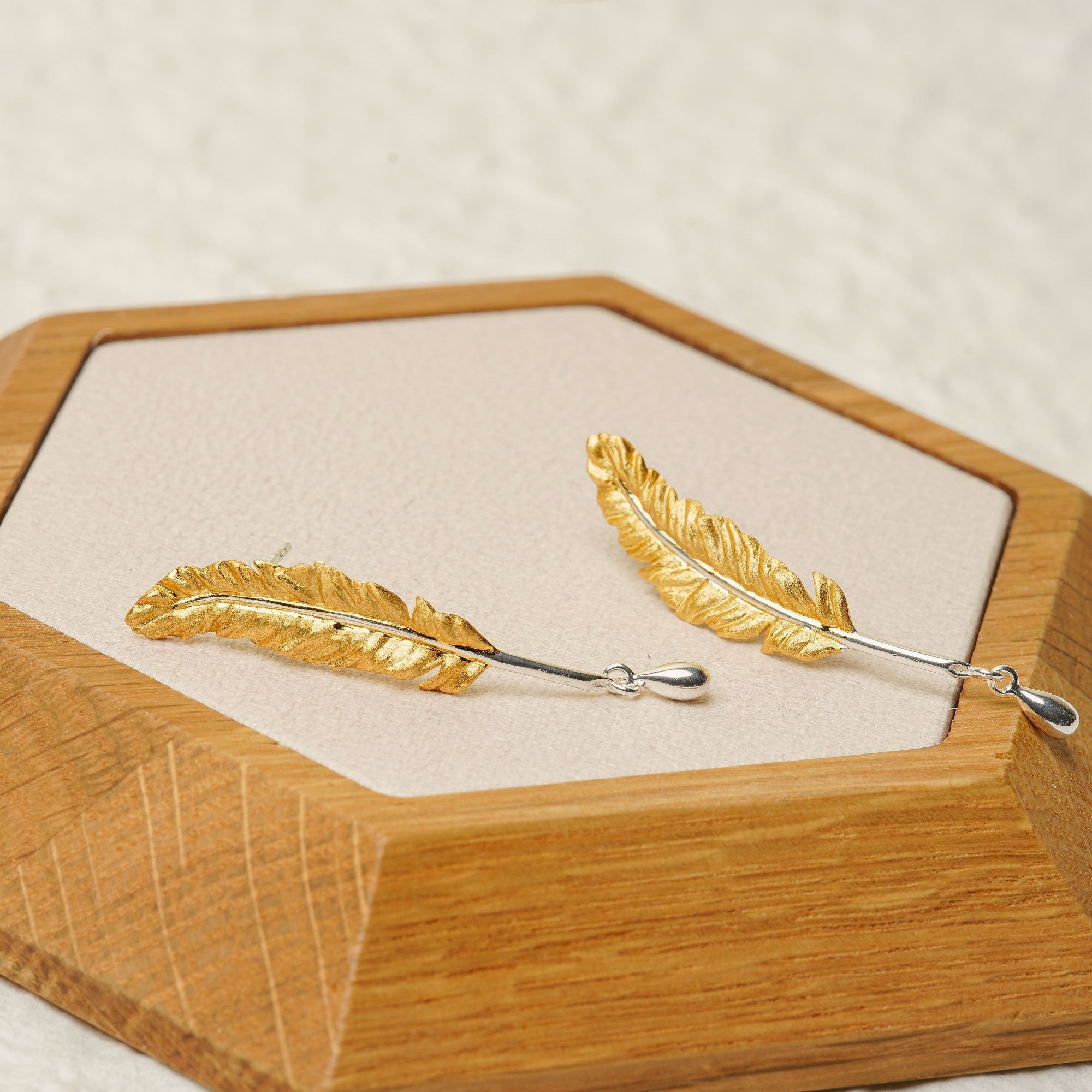 FEATHER EARRINGS