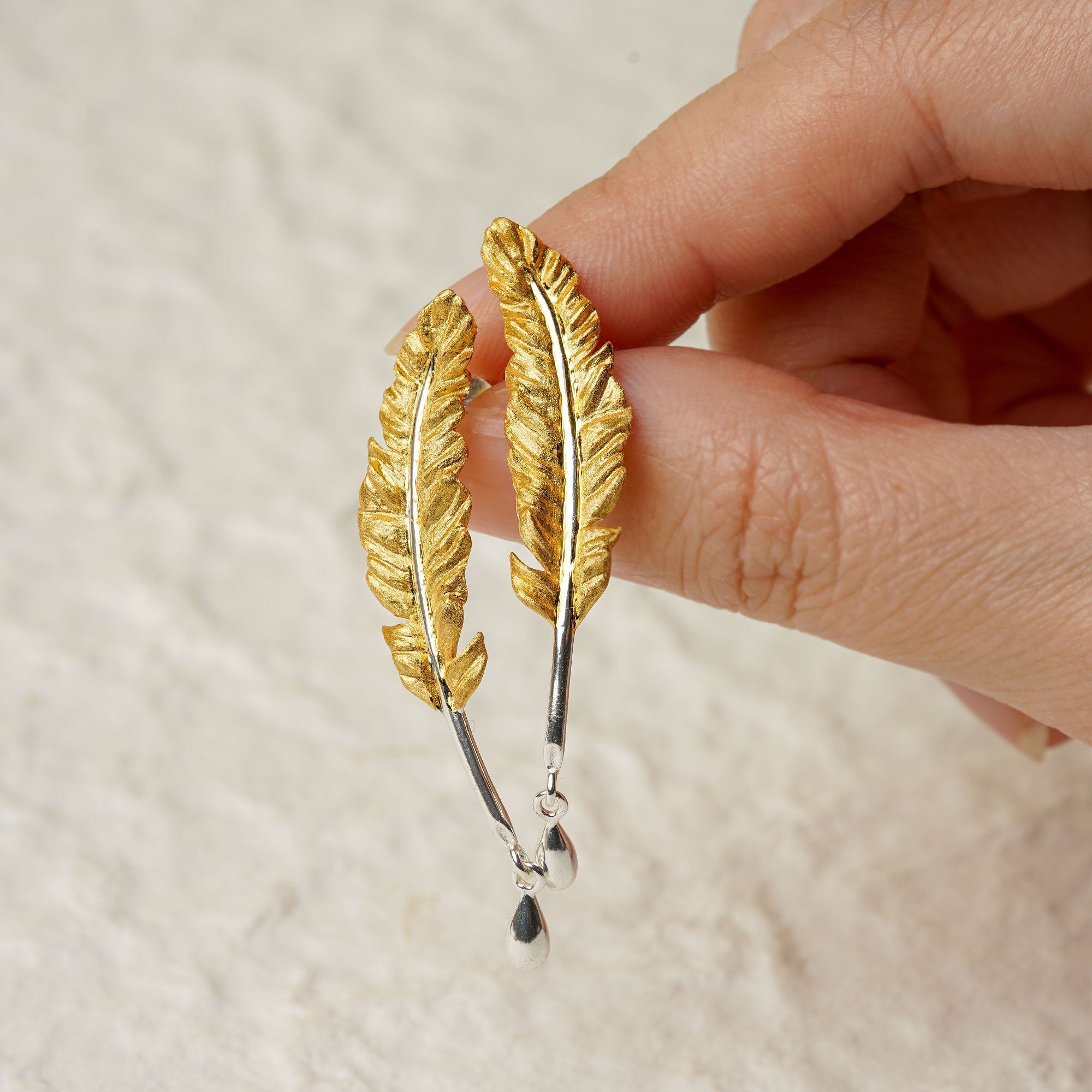 FEATHER EARRINGS