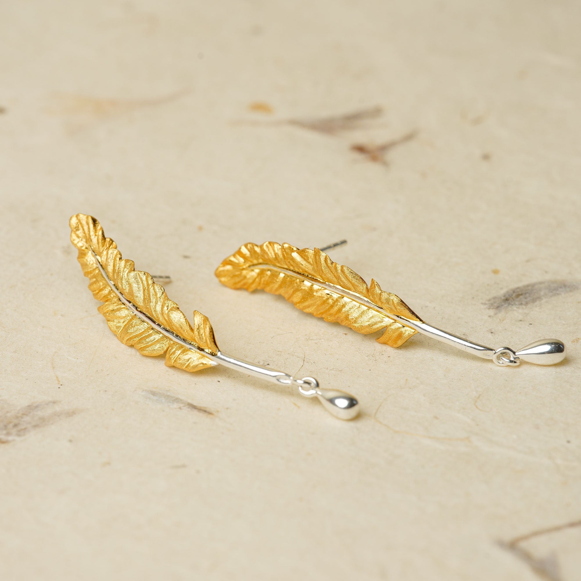 FEATHER EARRINGS