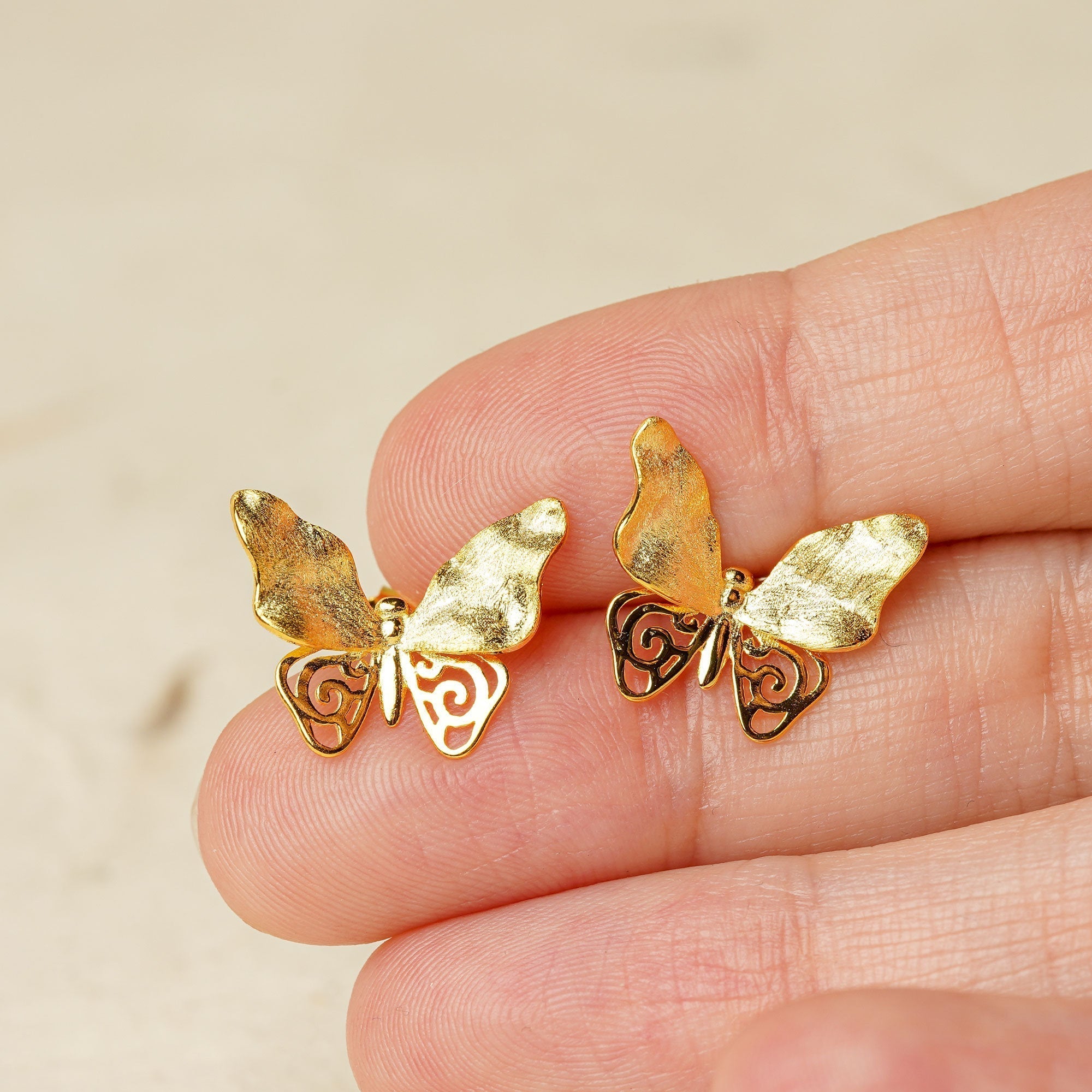 BUTTERFLY EARRINGS